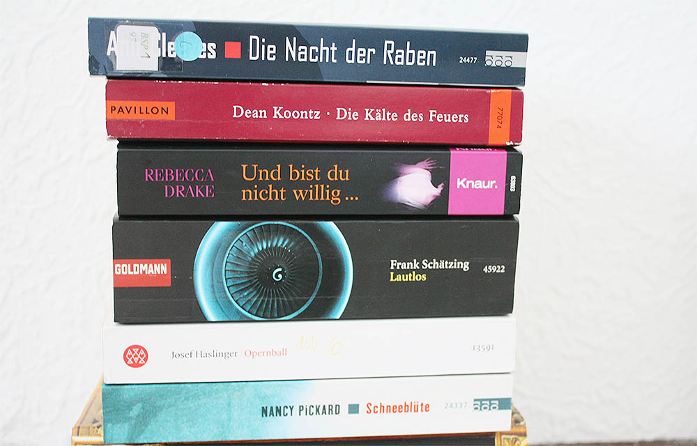 Bücher zu verschenken - Paket 3 - Taschenbücher - Krimis & Psychothriller