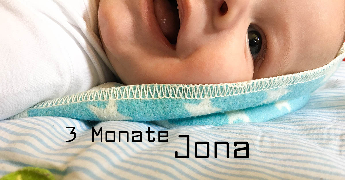3 Monate Jona - Sonnenscheinbaby