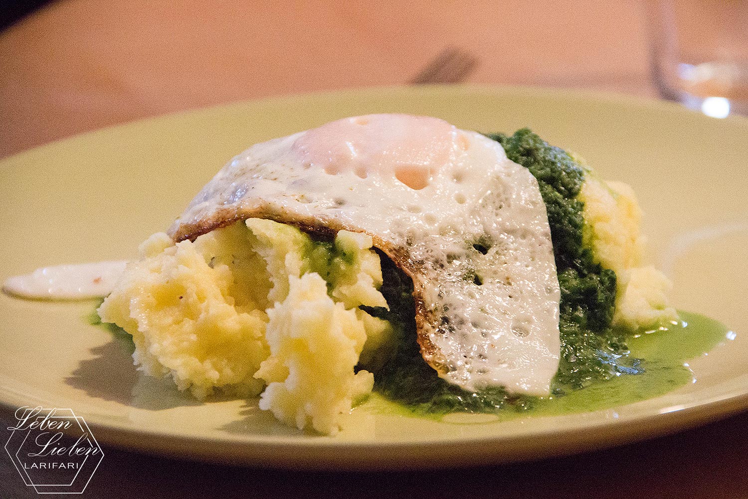#WIB – Kartoffelpüree mit Spinat und Spiegelei #WIB - Kartoffelpüree mit Spinat und Spiegelei