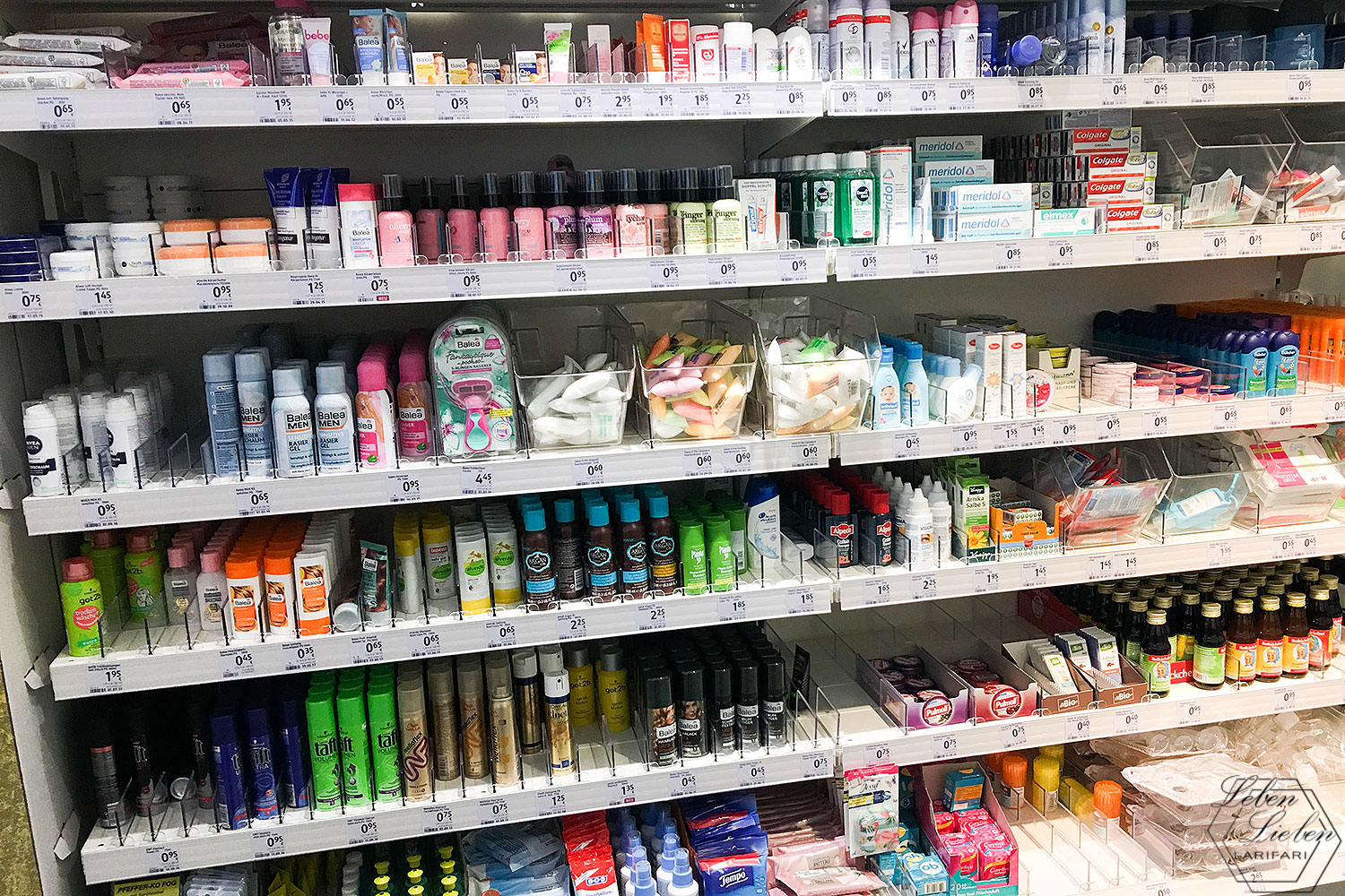 Wocheneinkauf im Drogeriemarkt