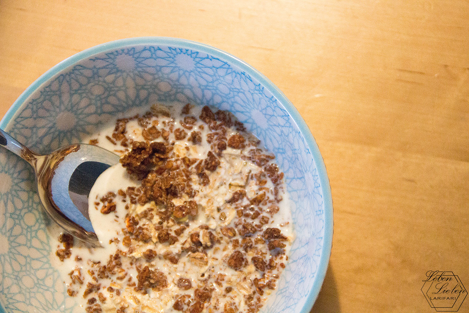 Müsli zum Frühstück