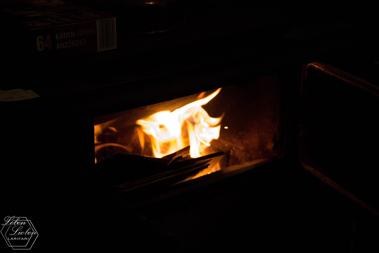 Feuer im Ofen