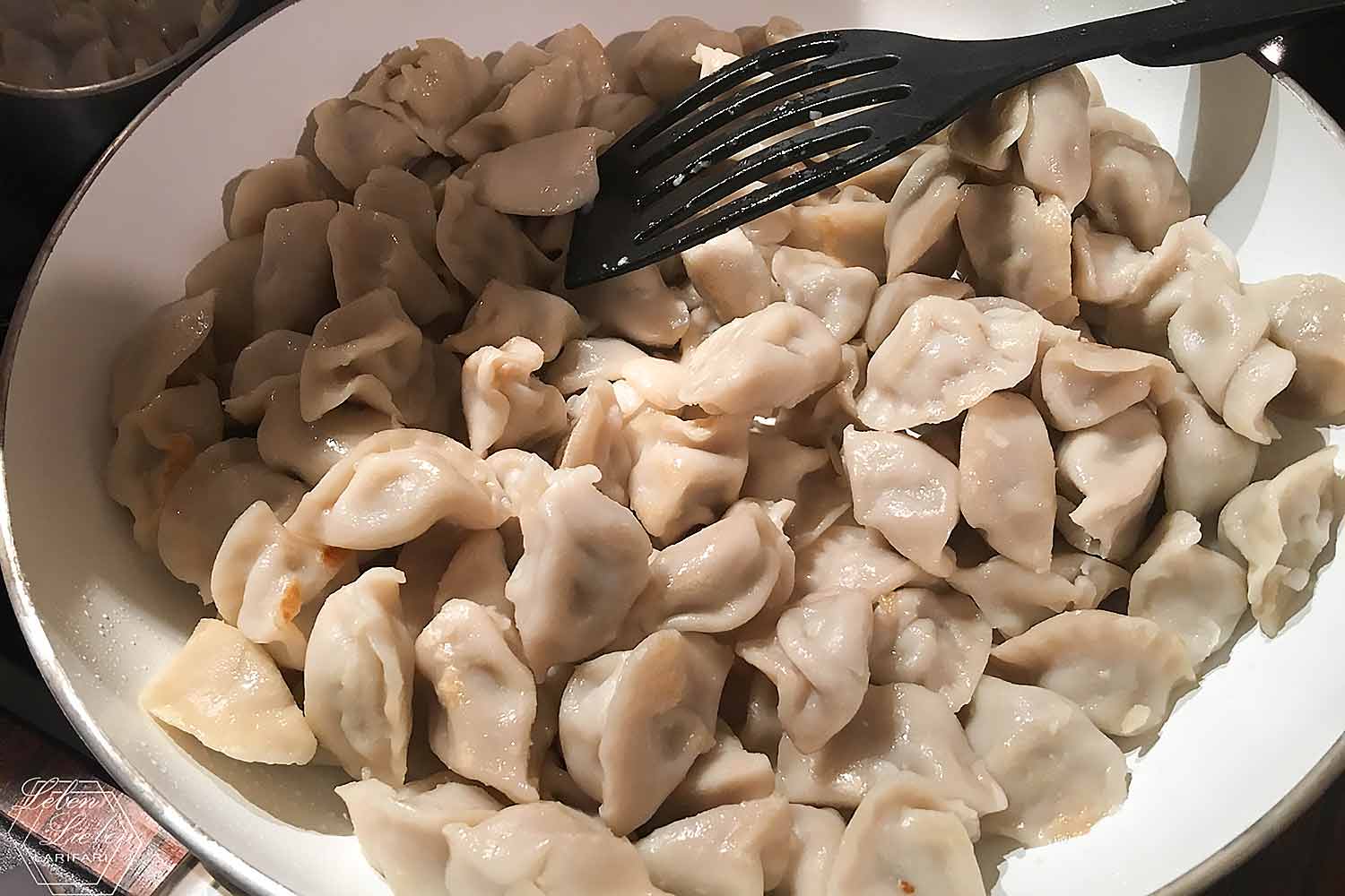 Pelmeni zum Abendessen