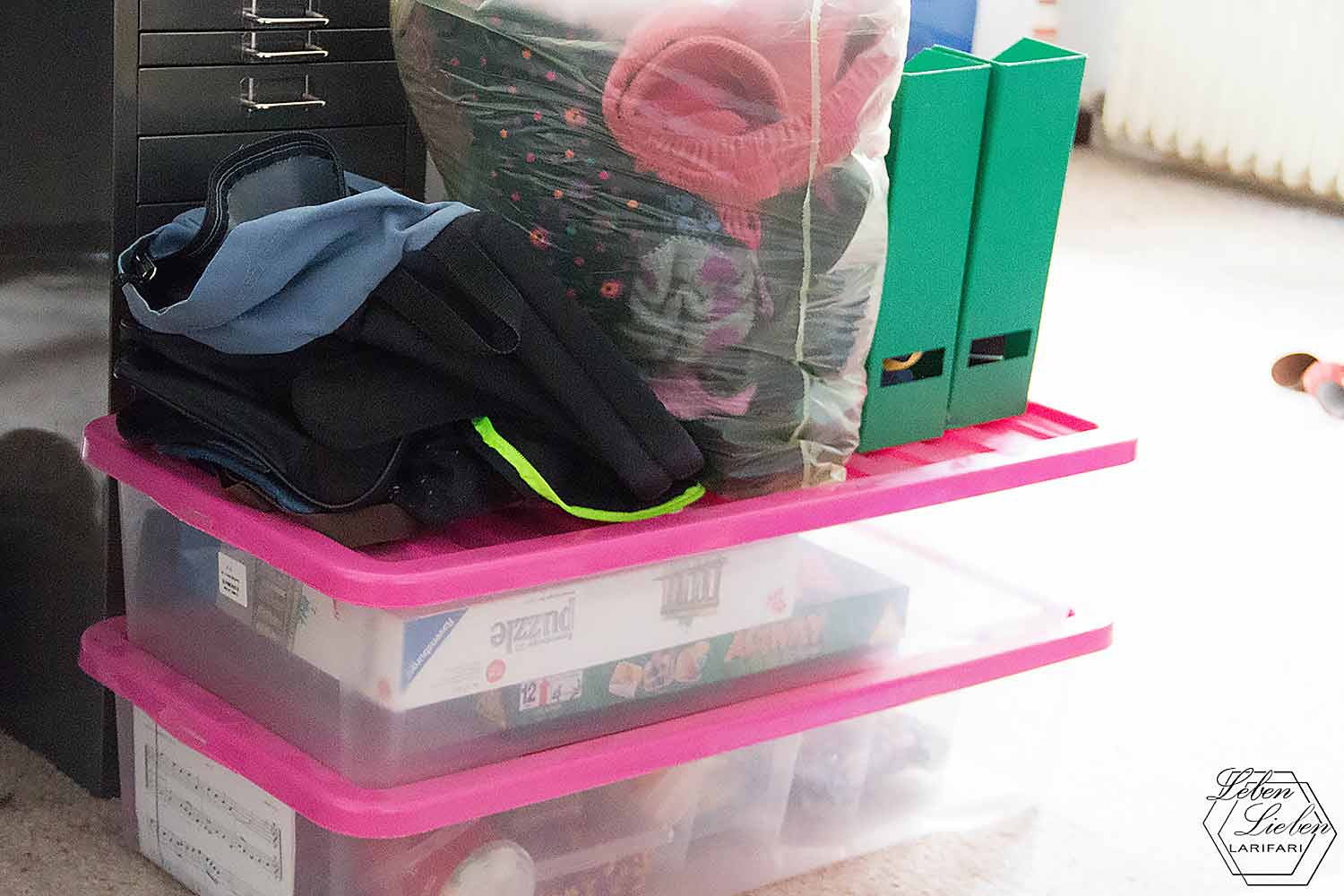 Nina mistet ihr Zimmer aus