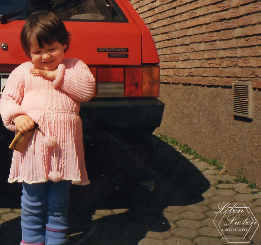 Ich mit ~3 Jahren Ich mit ~3 Jahren