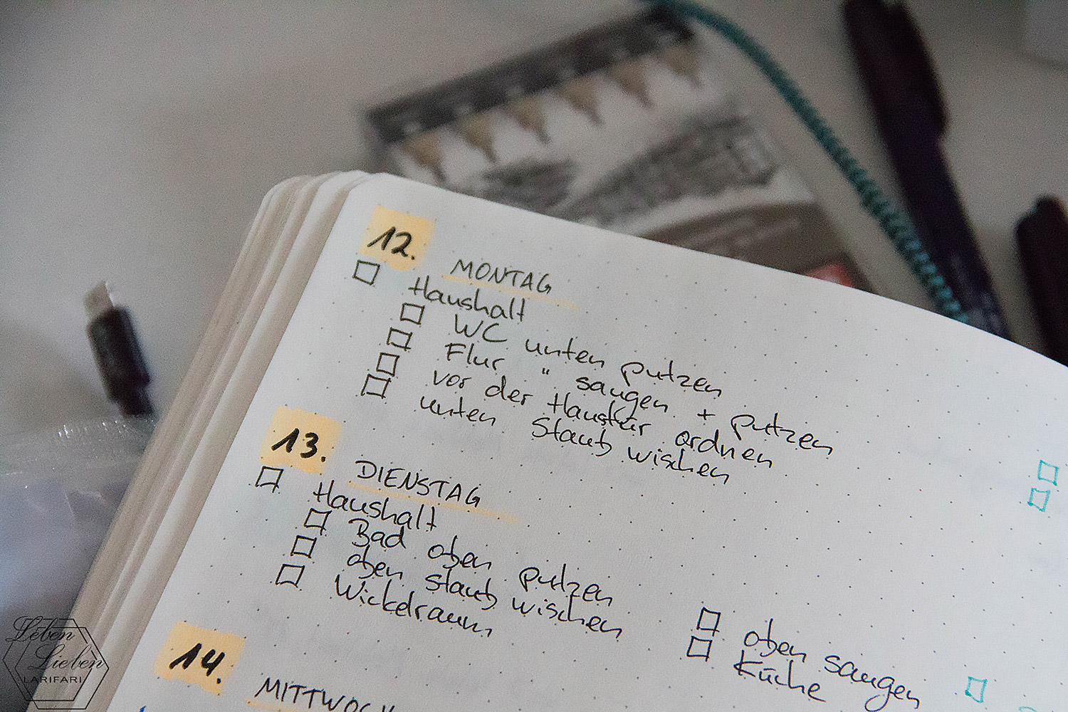 To-Do-Liste im Bullet Journal