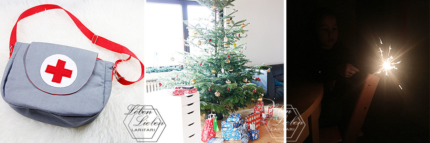 Highlights im Dezember: selbst genähte Arzttasche – Weihnachten – Silvester mit Wunderkerzen Highlights im Dezember: selbst genähte Arzttasche - Weihnachten - Silvester mit Wunderkerzen